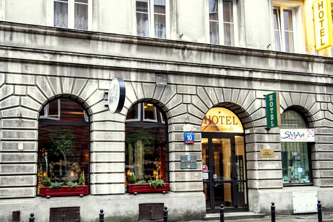 Hotel Mazowiecki Warschau Exterior foto