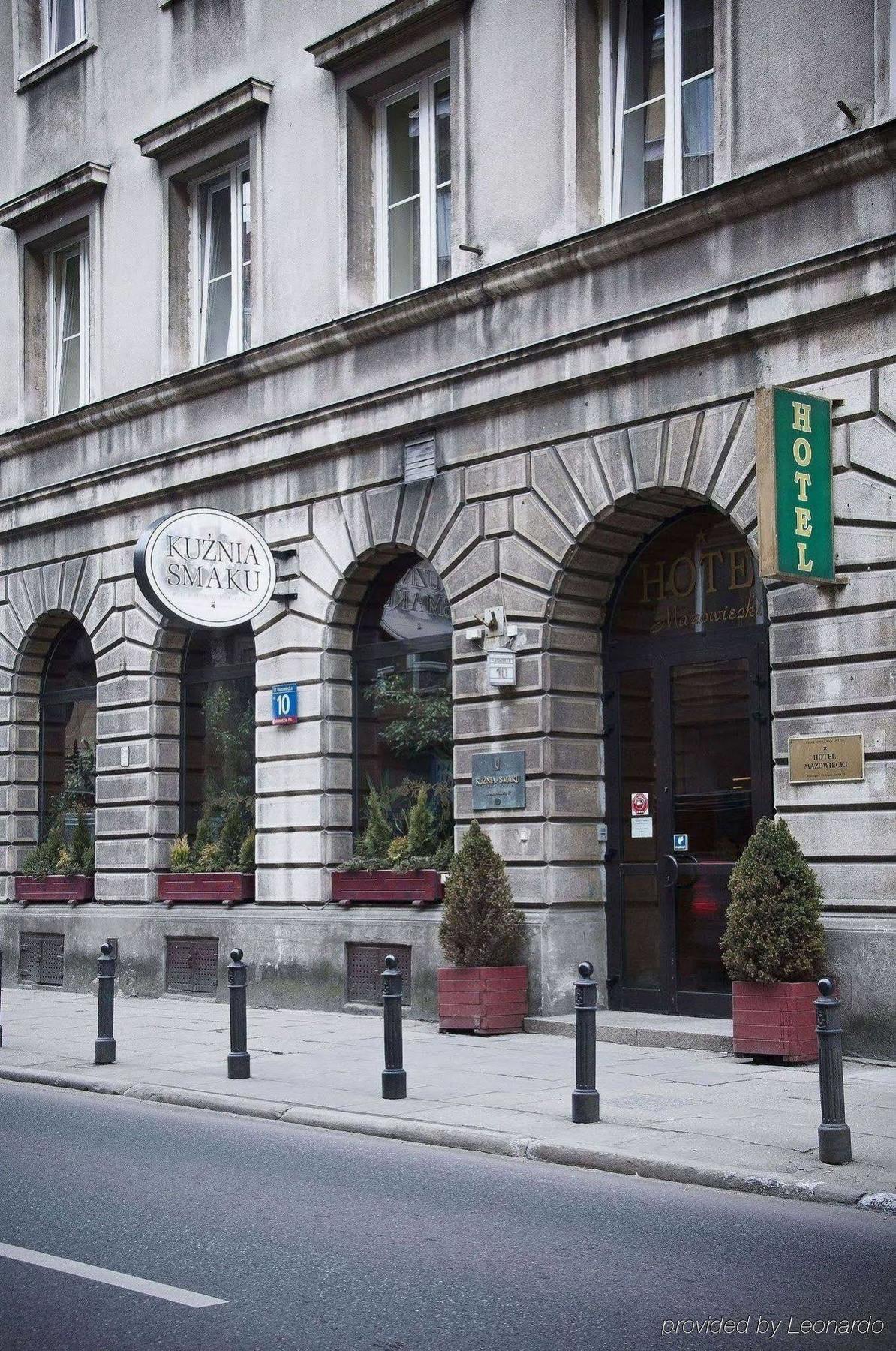 Hotel Mazowiecki Warschau Exterior foto